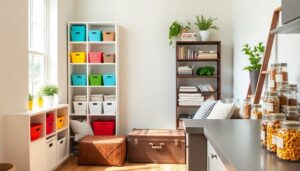 organized home storage ideas